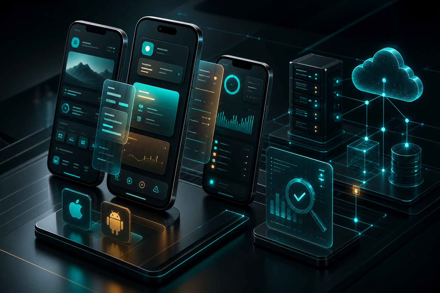 Futuristic mobile app development